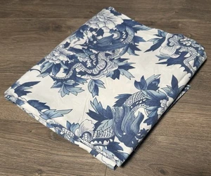 Vintage Ralph Lauren volle Größe flaches Blatt Nanking Porzellan blauer Drache gebraucht, in einwandfreiem Zustand - Bild 1 von 5