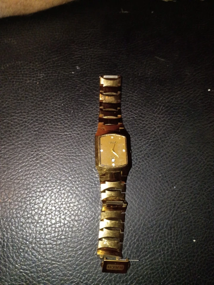 RADO Jubile Gents 黑色陶瓷手表 带 4 颗钻石 160.0282.3 — 第 1/1 张图片