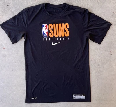 Phoenix Suns Shirt Medium Black #0 Game Worn Practice Shooting Warm Up NBA - Image 1 of 4