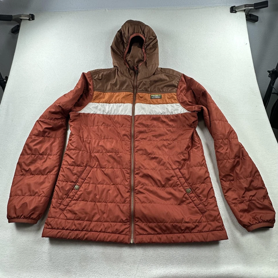 L.L.Bean Jacket Mens Large Tall Mountain Classic Hooded Insulated Puffer - Image 1 of 4