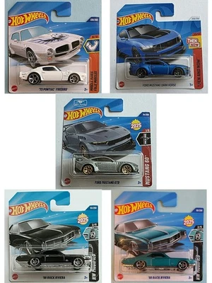 Hot Wheels Joblot. Collectable Model Cars. Pontiac, Ford, Buick. New & Unopened. - Image 1 of 4
