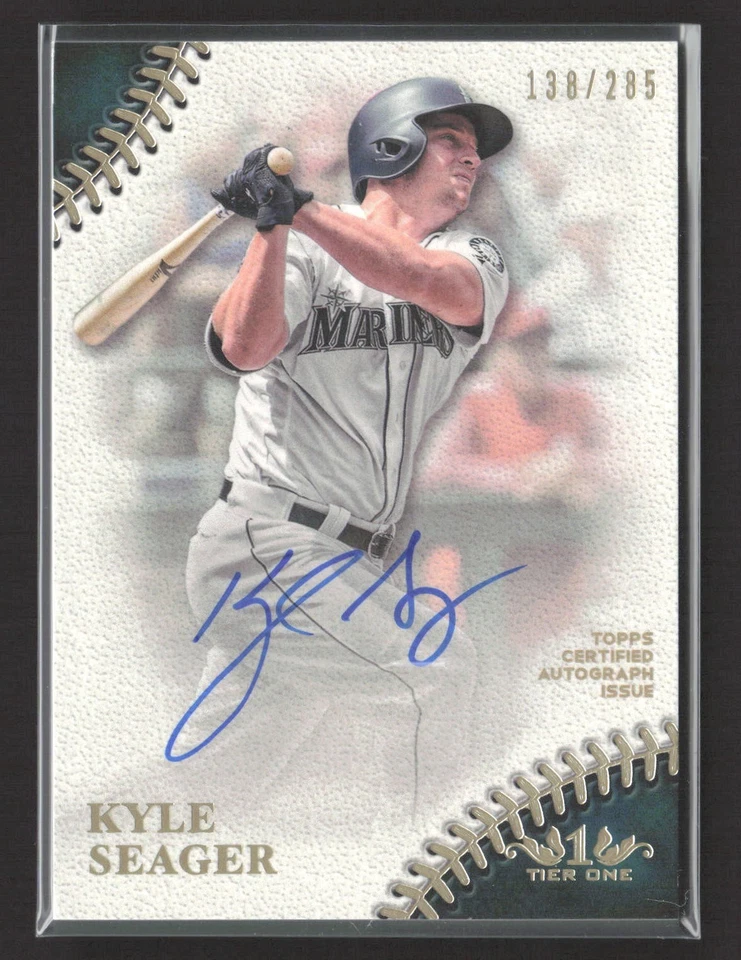 2018 Topps Tier One - Prime Performers Auto Kyle Seager #PPA-KSE /285 - Image 1 of 2