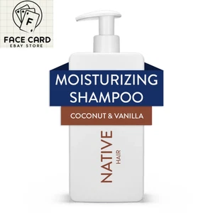 Native Moisturizing Shampoo, Coconut & Vanilla, Sulfate & Paraben Free, 16.5 Oz - Picture 1 of 11