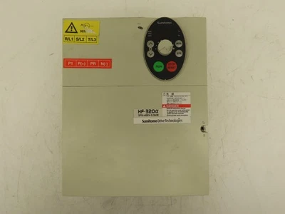 Sumitomo HF3214-5A5 VFD Inverter AC Drive 380/500V 5.5kW 7.5HP 3PH Missing Screw - Image 1 of 4