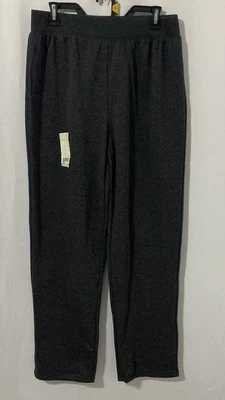 Bobbie Brooks Women’s Pull On Sweatpants Straight Leg Dark Gray Medium - Image 1 of 4