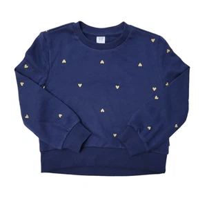 Gap Kids Girls High-Low Hem Soft & Comfortable Crew Sweatshirt - Picture 1 of 4