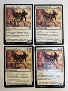 4x Mtg Commander Legends Patron Of The Valiant NM/M Magic The Gathering - Bild 1 von 2