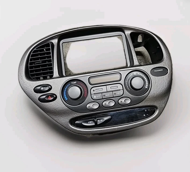 2001-2004 TOYOTA SEQUOIA 4WD AC CLIMATE CONTROL A/C HEATER SWITCH BEZEL OEM - Image 1 of 1