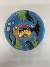 La Musa Pottery Italy Hand Painted Fish Berry Bowl
