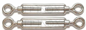 Tendeur ( Ridoir ) Oeil / Oeil 140mm inox A4 ( lot de 2 ) - Imagen 1 de 1