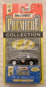 Matchbox / Texas Highway Patrol Camaro/Black & White/Premiere Police Collection - Picture 1 of 15
