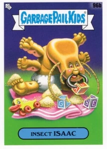 2021 GARBAGE PAIL KIDS GPK FOOD FIGHT BASE INSECT ISAAC 96b NM - Picture 1 of 1