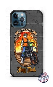 Personalisierte Handyhülle Dirt Bikes Enduro Racing passt iPhone Samsung Geschenk - Bild 1 von 10