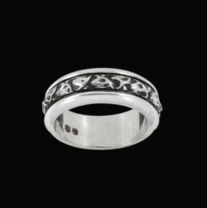 Georg Jensen. Sterling Silver Ring #28C - 57mm - Picture 1 of 3