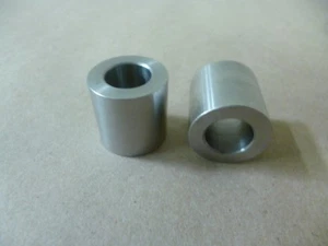 1/2" ID X 7/8" OD X 7/8" TALL STAINLESS STEEL STANDOFF / SPACER / BUSHING 2Pc - Picture 1 of 1