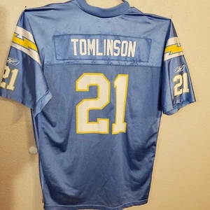 Vintage NFL Chargers La Dainian Tomlinson # 21 Jersey Reebok 2XL Players - Picture 1 of 12