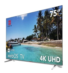 EMETE 75″ Frameless UHD Smart WebOS TV - Picture 1 of 4