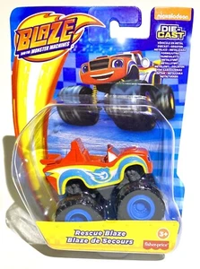 Blaze and the Monster Machines Die-Cast Toy Truck Rescue Blaze Car - Picture 1 of 8