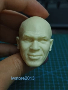 1:6 Boxer Mike Tyson Head Sculpt Carved For 12inch Male Action Figure Body Toys - Picture 1 of 6