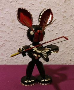 RDA CURIOSO FIDEL jugando zorro de TAPAS DE CERVEZA HECHO A MANO VINTAGE - Imagen 1 de 6