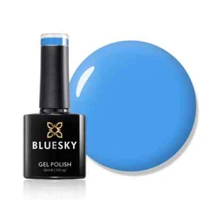 Bluesky Gel Polish - SEASIDE BLUE - CS24 Blue UV LED Nail Varnish - Picture 1 of 5