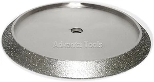 7” x 1/2” Electroplated Profile Wheel for Granite - Shape E - 45 Degree Bevel - Picture 1 of 4