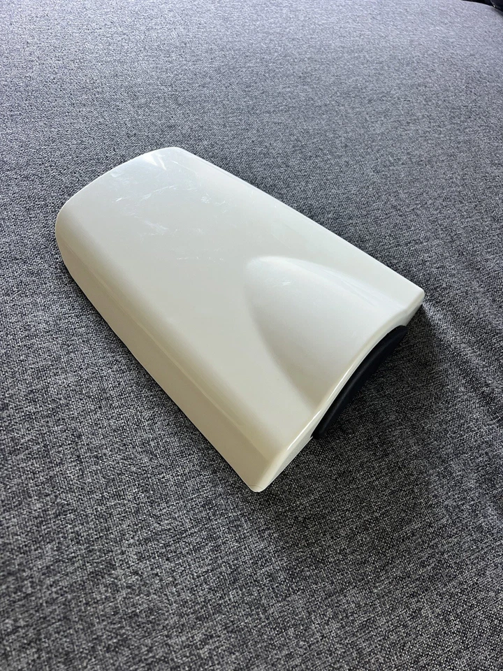 03-04 Honda CBR 600 RR Asiento Trasero Solo Capucha Cubierta Carenado Asiento Blanco Foto 1 de 4