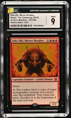 KIKI-JIKI, MIRROR BREAKER Modern Masters 2015 Foil CGC 9 MTG [Nostalgium] - Image 1 of 2