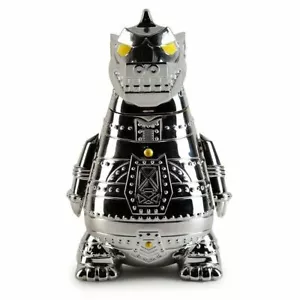 SDCC ExclusivKidrobot Mecha Godzilla 8" Chrome Vinyl Art Figure LE 500 - Picture 1 of 7