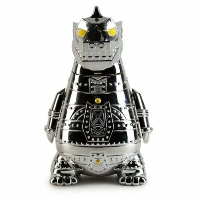 SDCC ExclusivKidrobot Mecha Godzilla 8" Chrome Vinyl Art Figure LE 500 - Image 1 of 4