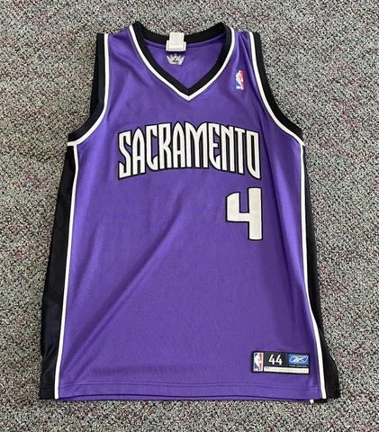 Reebok Sacramento King Chris Webber Jersey Size 44 NBA Basketball Authentic Cover