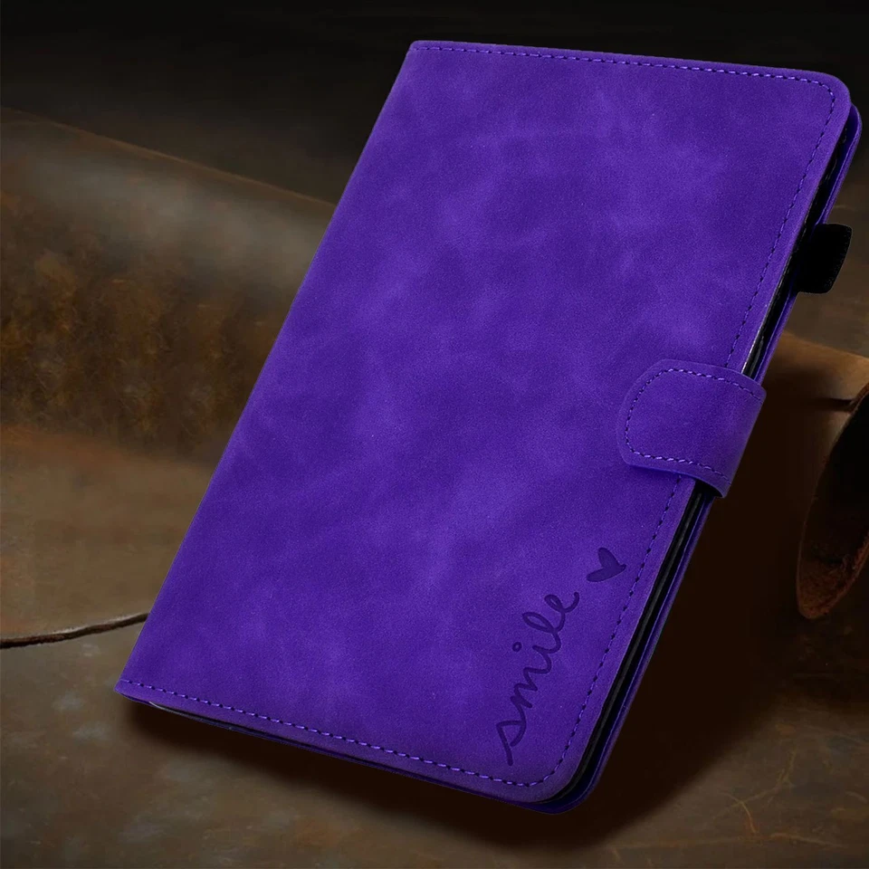 For iPad 10/9/8/7/6th Air 4 5 6 Pro 11 2024 Smart Flip Stand Leather Case Cover - Image 1 of 4