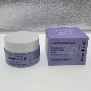 Cocokind Resurrection Polypeptide Cream - Travel/Mini Size 0.5oz 15mL New In Box - Picture 1 of 7