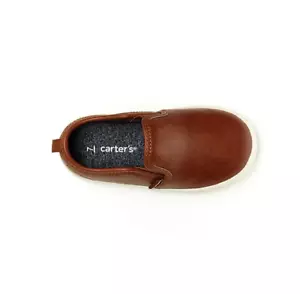 New $36.00 CARTER'S Toddler Boys Ricky Slip-on Shoe Sneakers - Size: 6T - Picture 1 of 3