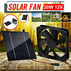 Solar fan 20W12V solar fan solar fan fan ventilation greenhouse
