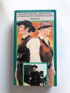 old vintage VHS tape Richard Widmark Henry Fonda Anthony Quinn Dorothy Malone - Picture 1 of 3