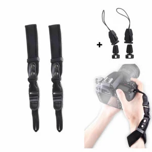 2X Camera Hand Grip For Canon EOS Nikon Sony Olympus SLR/DSLR Cloth Wrist Strap2 - Picture 1 of 12