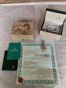 ROLEX - Gold & SS Ladies DateJust Champagne Jubilee Diamond - 69173 (One Owner) - Picture 1 of 10