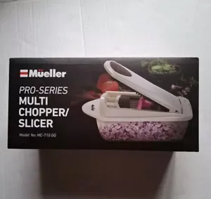 Zerkleinerer/Hobel Mueller Pro Series Neu Würfelschneider Juliene Reibe 8 Klingen - Bild 1 von 6