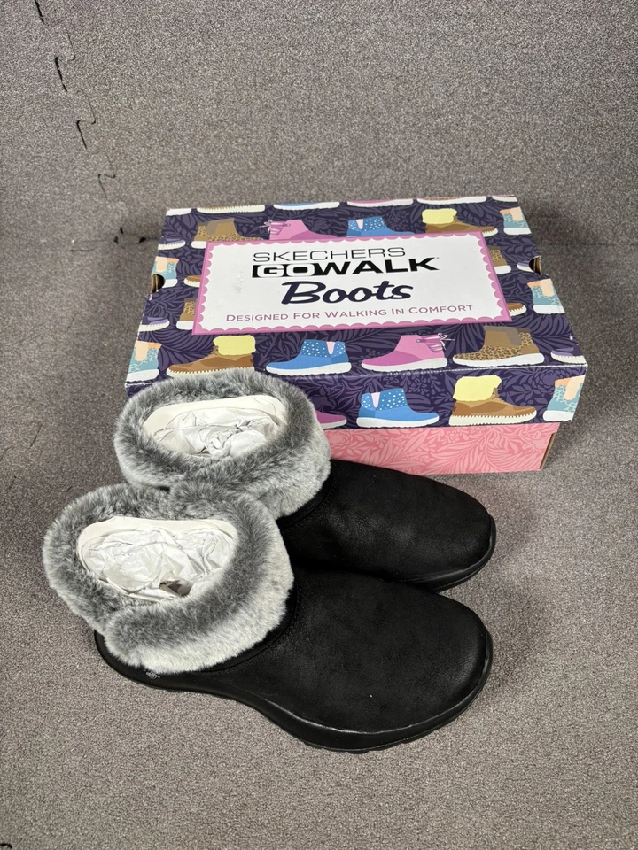 Skechers 144043 Women's Boot, Size 6 - Black