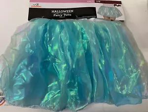 Halloween Girls Fairy Tutu Size S / M shimmery blue costume dress up - Picture 1 of 1