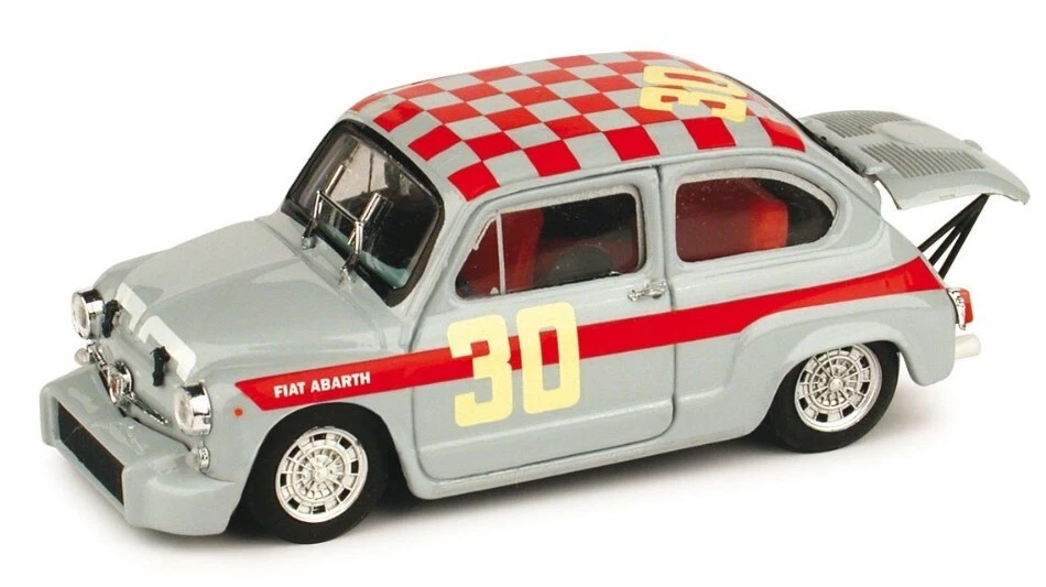 Brumm FIAT ABARTH 1000 BERLINA 1966 N.30 WINNER CORSA ABARTH G.BAGHETTI 1:43 - Immagine 1 di 1