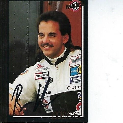 BEN HESS SIGNED 1992 MAXX5TH ANNIVERSARY UPDATE  RACING #U8 - NASCAR - Image 1 of 1
