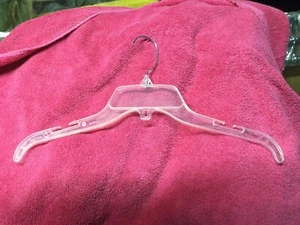 40- Niños Transparente 12 Pulgadas Plástico Top Colgantes Cabeza Giratoria Muescas Como Nuevo - Imagen 1 de 2