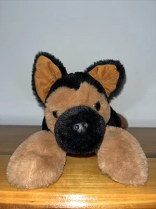 FAO Schwarz - German Shepherd - 14” Plush Dog - Stuffed Animal - Picture 1 of 7