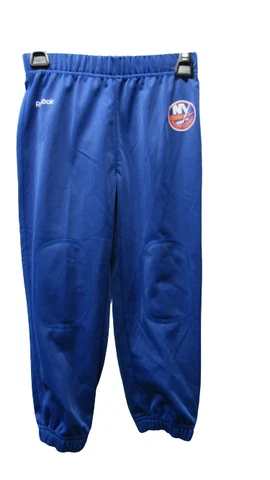 New Mended New York Islanders Kids Size M Medium  Blue Reebok Pants Cover