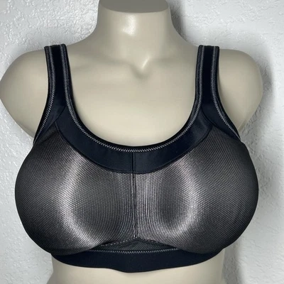 Anita Active Sports Momentum sin relleno para mujer 42D inalámbrico negro plateado Foto 1 de 4