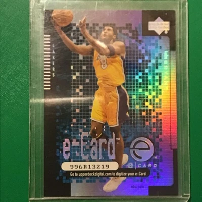 KOBE BRYANT LOS ANGELES LAKERS 2000 UPPER DECK E-CARD NBA BASKETBALL CARD #EC1 - Image 1 of 2