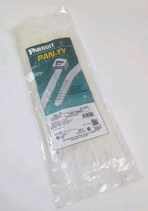 100 Panduit PLT3I-C Kabelbinder 11,4 Zoll 40 Pfund natürliches Nylon 3" Produktbündel NEU - Bild 1 von 6