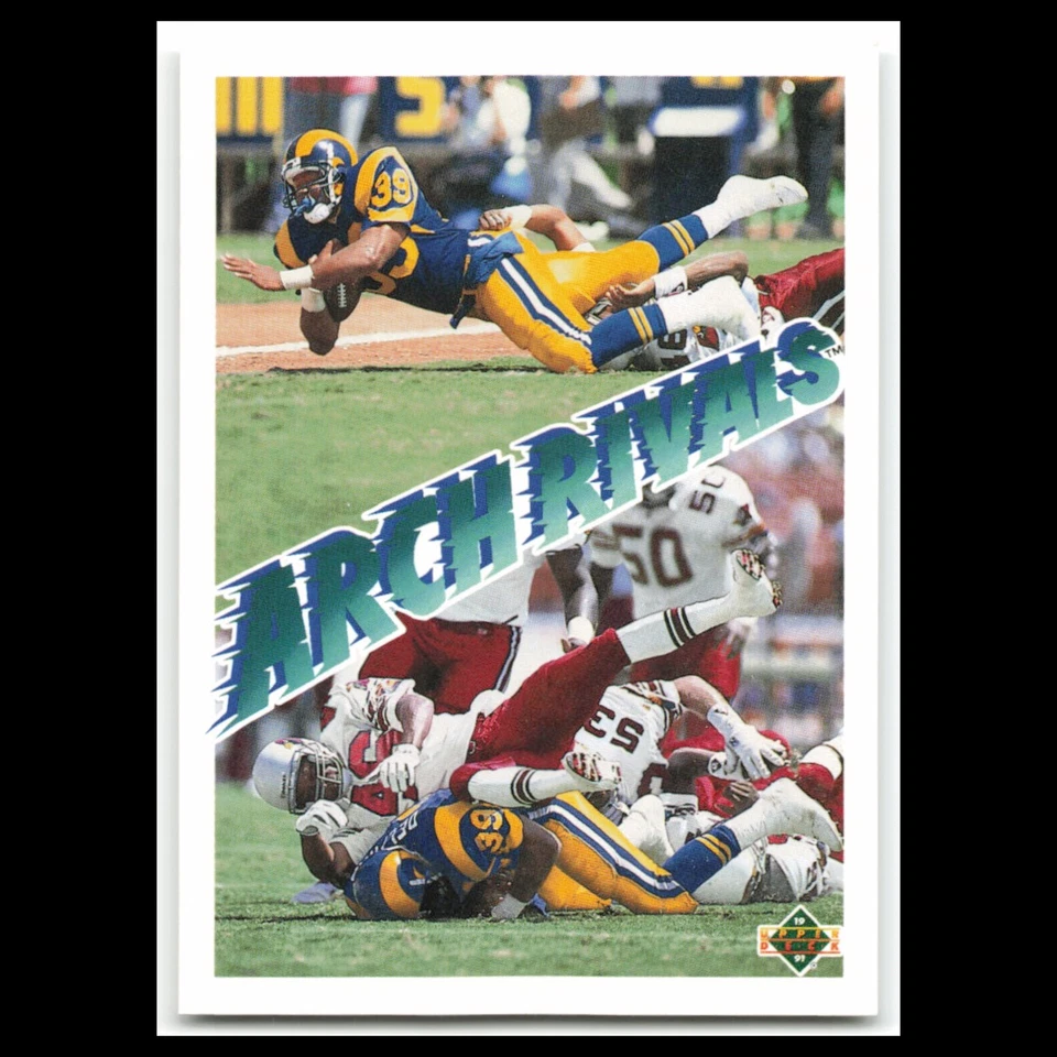 Robert Delpino/Tim McDonald #653 1991 Upper Deck Football Card NFL NM - Image 1 of 3